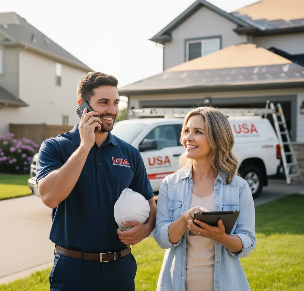 USA Roof Repair Experts customer support in Fennimore